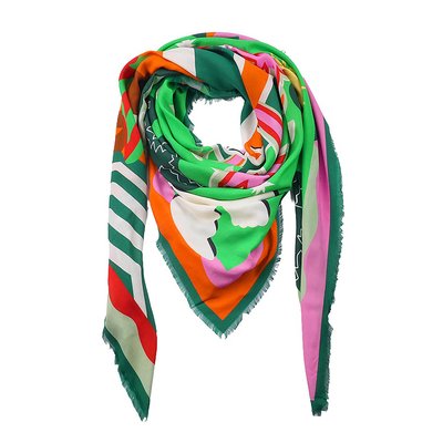 Foulard viscose imprimé CHACHACHA WILD