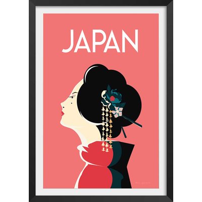 Affiche voyage Japon et tradition HEXOA