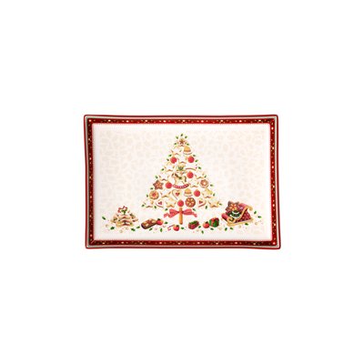Plateau À Gâteaux Rectangulaire, Grand WINTER BAKERY DELIGHT VILLEROY & BOCH