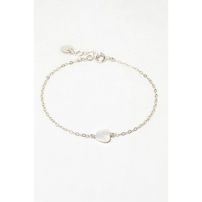 Bracelet Coeur - Nacre - Argent YAY PARIS