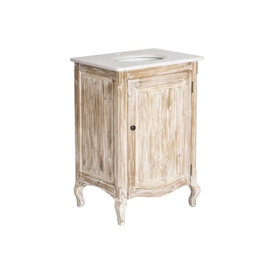 Meuble sous vasque en bois recyclé GEMMA MADE IN MEUBLES 