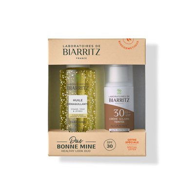 Duo bonne mine SPF30 Dorée LABORATOIRES DE BIARRITZ