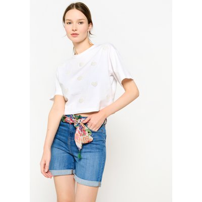 T-shirt à imprimé coeurs LOLALIZA