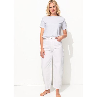 Jean barrel blanc PROMOD