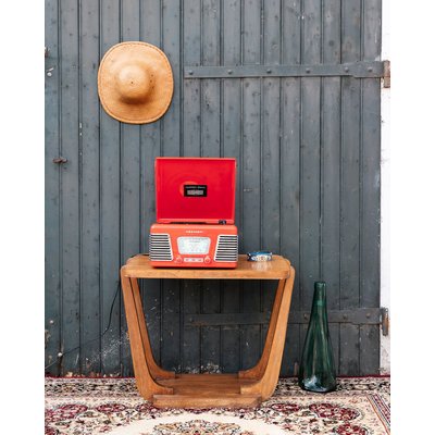 Table d'appoint en bois Francine N°273 - Bon état DEBONGOUT