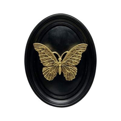 Déco murale papillon 20.5x26.5cm EMDE