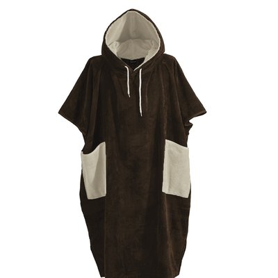 Poncho de plage adulte en velours BEACH SENSEI MAISON