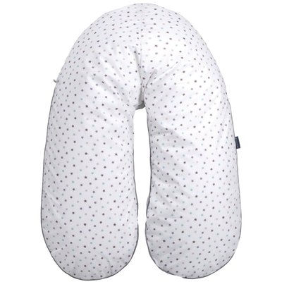 Coussin d'allaitement étoiles multicolores CANDIDE