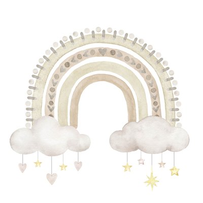 Tableau Sur Toile Arc En Ciel Nuage ENFANT CEANOTHE