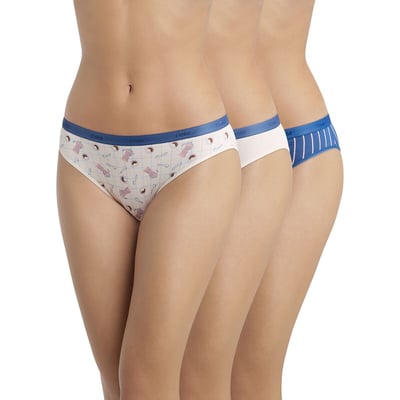 Set van 3 slips les pockets stretch katoen DIM