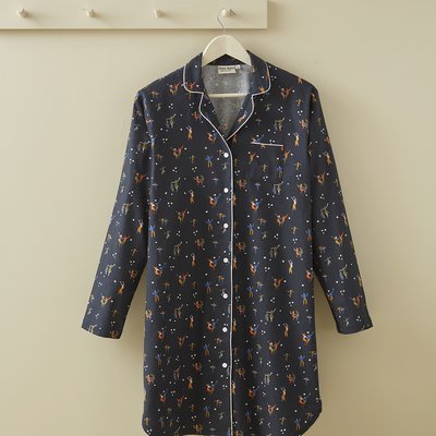 Chemise de nuit flanelle femme La Redoute