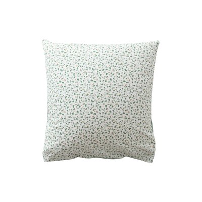 Taie d'oreiller carré Anthracite Geometrique NEO CARRE BLANC
