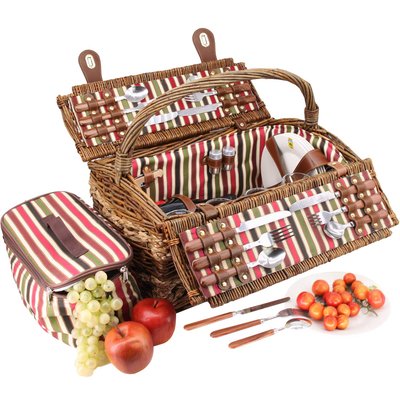 Panier pique-nique Montmartre 4 pers LES JARDINS DE LA COMTESSE