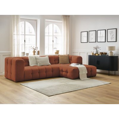 Canapé d'angle fixe 3 places en tissu, CLOUD BOBOCHIC