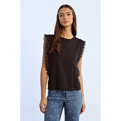 T-shirt à dentelle LILI SIDONIO