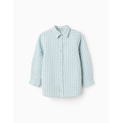 Chemise Vichy avec Texture 'Brothers & Sisters' ZIPPY