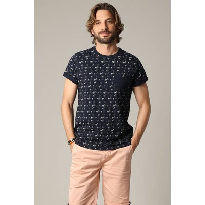 T-shirt en coton à manches courtes motif hawaï COCOJUICE DEELUXE