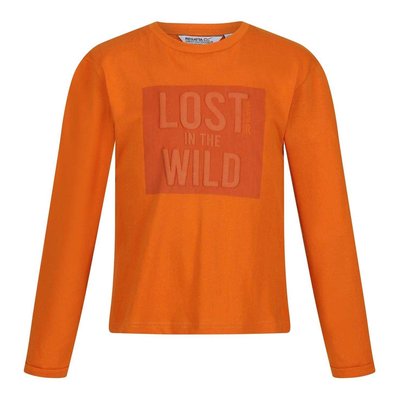 T-shirt manches longues motif/style imprimé graphique REGATTA