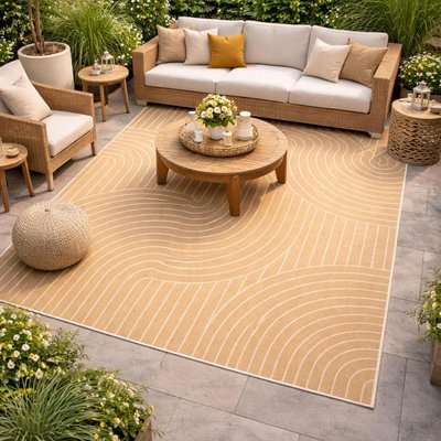 Tapis extérieur, kilim reversible BC REVERSIBLE UN AMOUR DE TAPIS