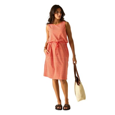 Robe sans manches à taille ajustable motif/style à rayures AMORIE REGATTA