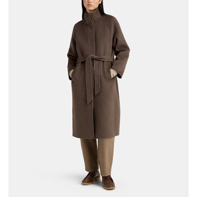 Manteau long droit orage double face JODHPUR