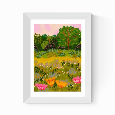 Poppies Garden by Kartika Paramita EAST END PRINTS