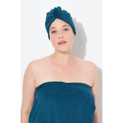 Serviette turban, bouton et boucle ULLA POPKEN