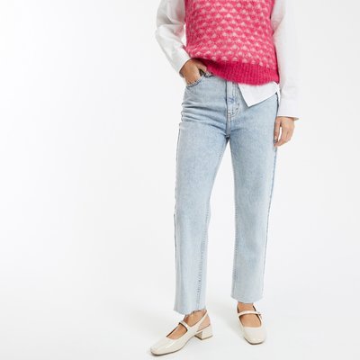 Rechte 7/8 jeans, hoge taille LA REDOUTE COLLECTIONS