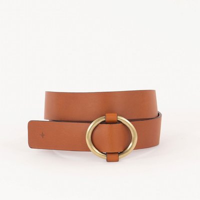 Ceinture à boucle métal ronde TISAO SESSUN