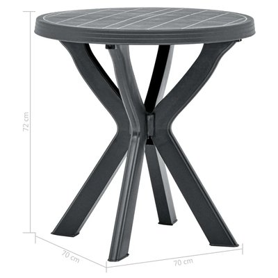 Table de bistro extérieure HOME MAISON