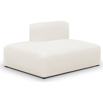 Module d'angle ouvert à gauche 2 places en tissu bouclette - MODULO HOMIFAB