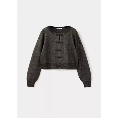 Cardigan fils métallisés MANGO KIDS