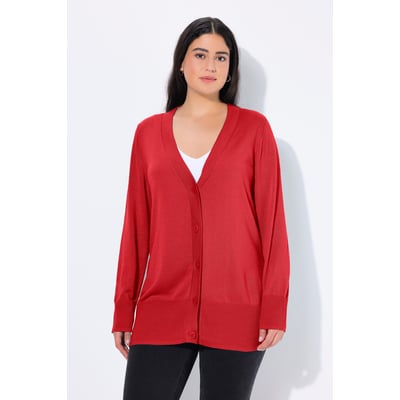 Cardigan Femme Velours Côtelé – Grande Taille, Manches Longues, Coupe Ample, Couleur Variée (rouge, Noir, Vert…)