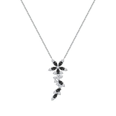 Collier en argent 925 et oxyde de zirconium CLEOR