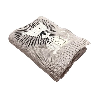 Couverture en tricot et coton bio KAISER