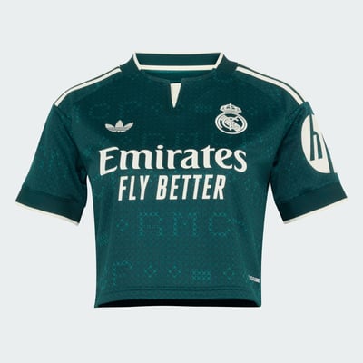 Maillot Cropped Extérieur Real Madrid 26/27 Maillot Cropped Extérieur Real Madrid 26/27 adidas Performance
