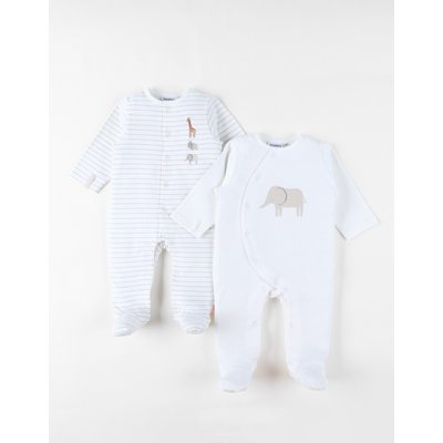 Lot de 2 Pyjamas bébé, Jersey NOUKIE'S