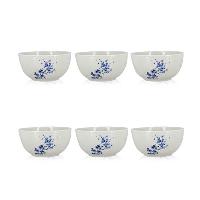 Lot de 6 bols en porcelaine 45cl, CENTAUREE NOVASTYL