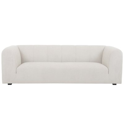 Canapé design en tissu effet velours 3-4 places OLIVEIRO MILIBOO