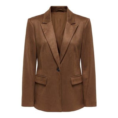Giacca blazer scamosciata ONLY