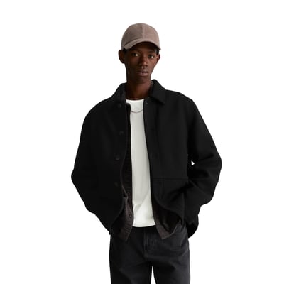 Veste en laine coupe classique en laine mélangée contenant des fibres recyclées MARC O’POLO DENIM