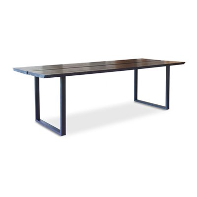 Table de repas en frêne et fer OSAKA PRODUIT INTERIEUR BRUT
