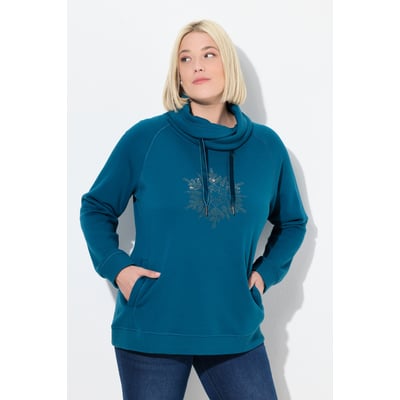 Sweat-shirt à col montant et manches longues ULLA POPKEN