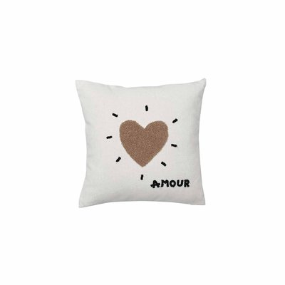 Coussin décoratif cœur « Amour » OPJET