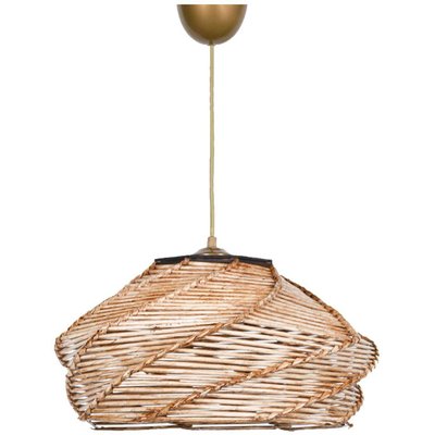Suspension imitation bambou Ovale HANAH HOME