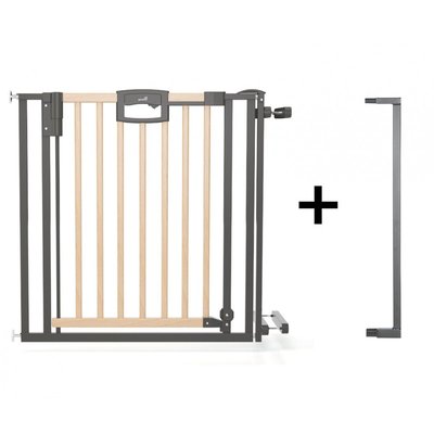 Barrière d'escalier à pression Easylock Plusbois/métal 92 cm 100,5 cm GEUTHER