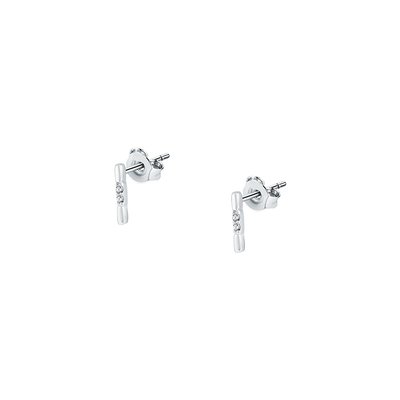 Boucles d'oreilles en argent 925 et oxyde de zirconium CLEOR