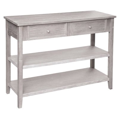 Console 2 tiroirs charme naturel ATMOSPHERA