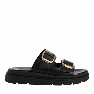 Pantoletten Chunky aus Leder TAMARIS