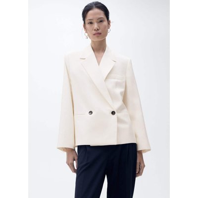 Blazer double boutonnage contrasté MANGO